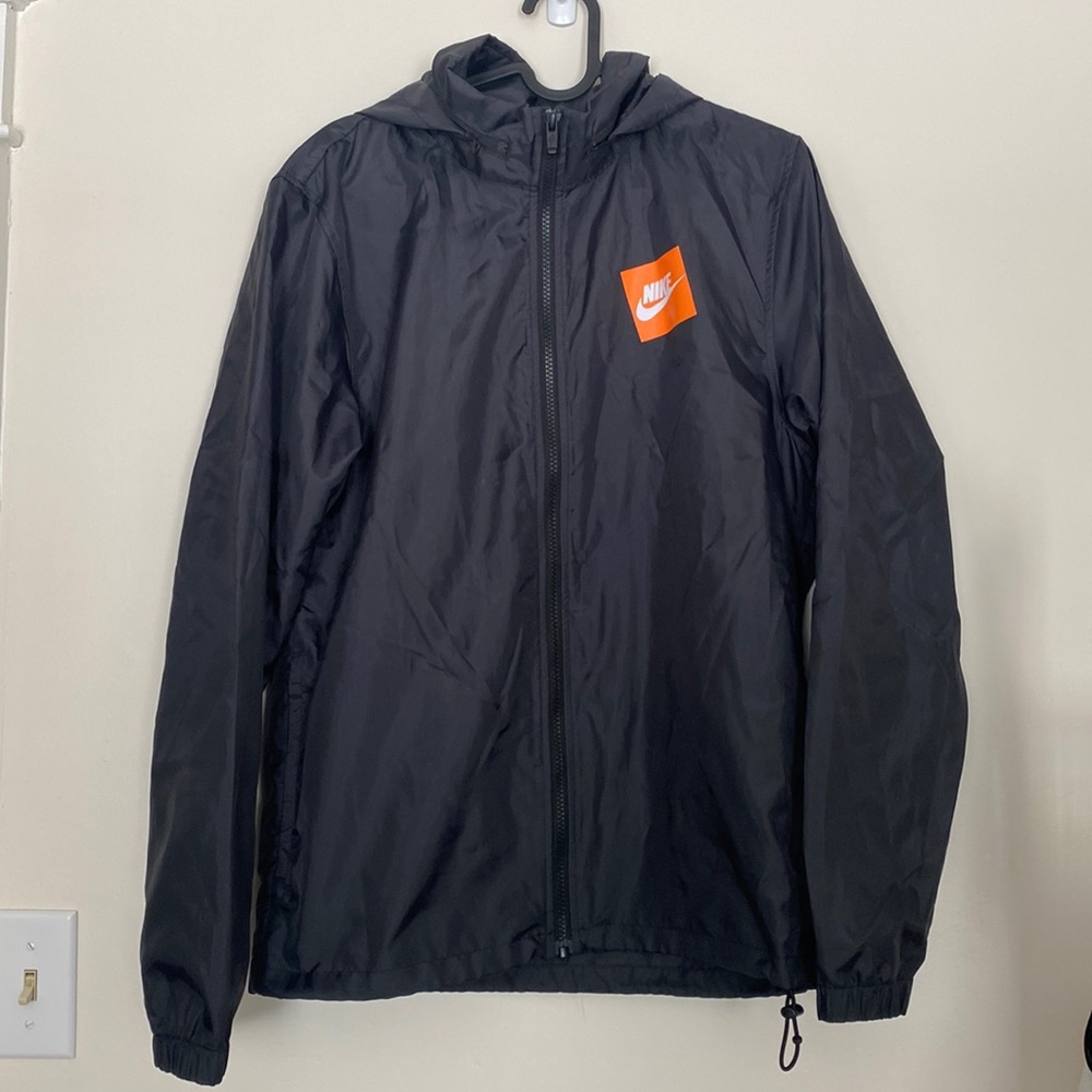 Nike Black Windbreaker